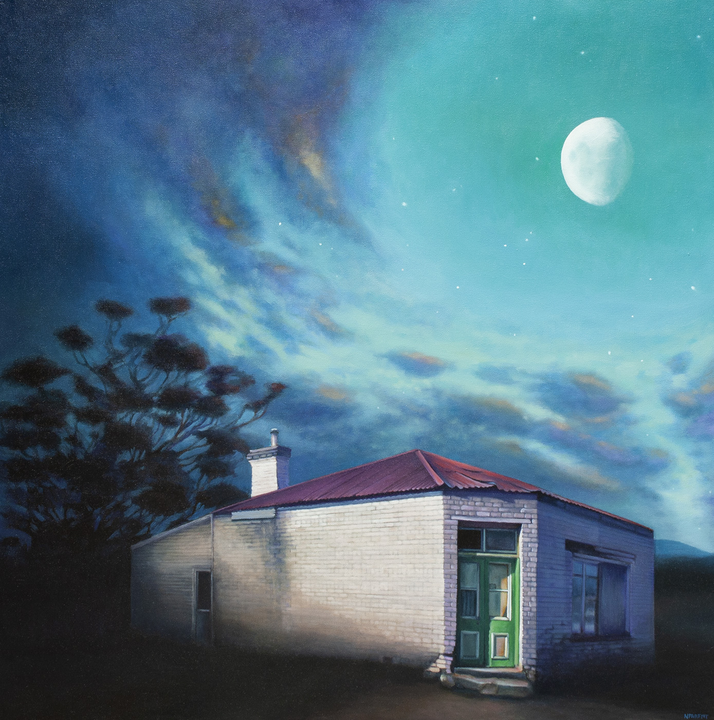 Melancholy - oil on canvas