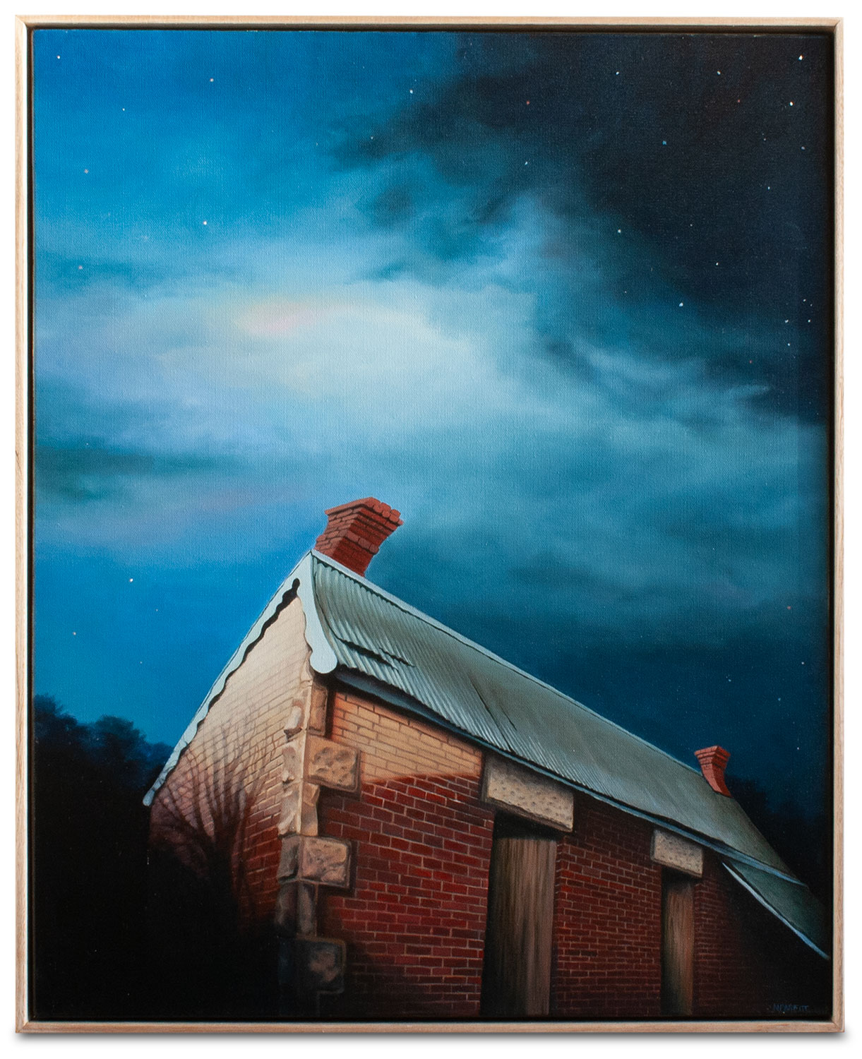 Graham street - oil on canvas