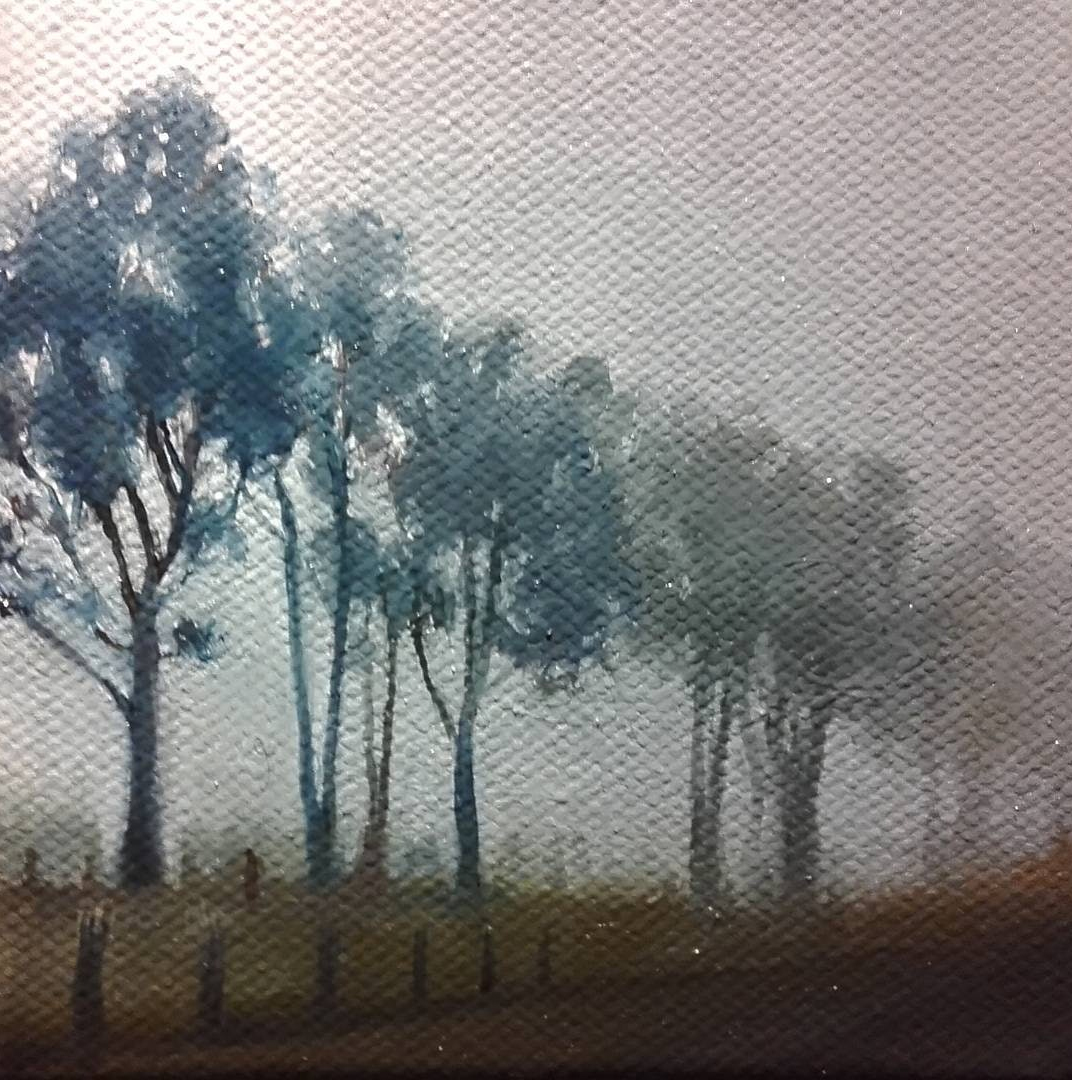Melton mist - oil on canvas
