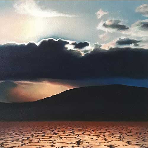 Nowhere - oil on canvas