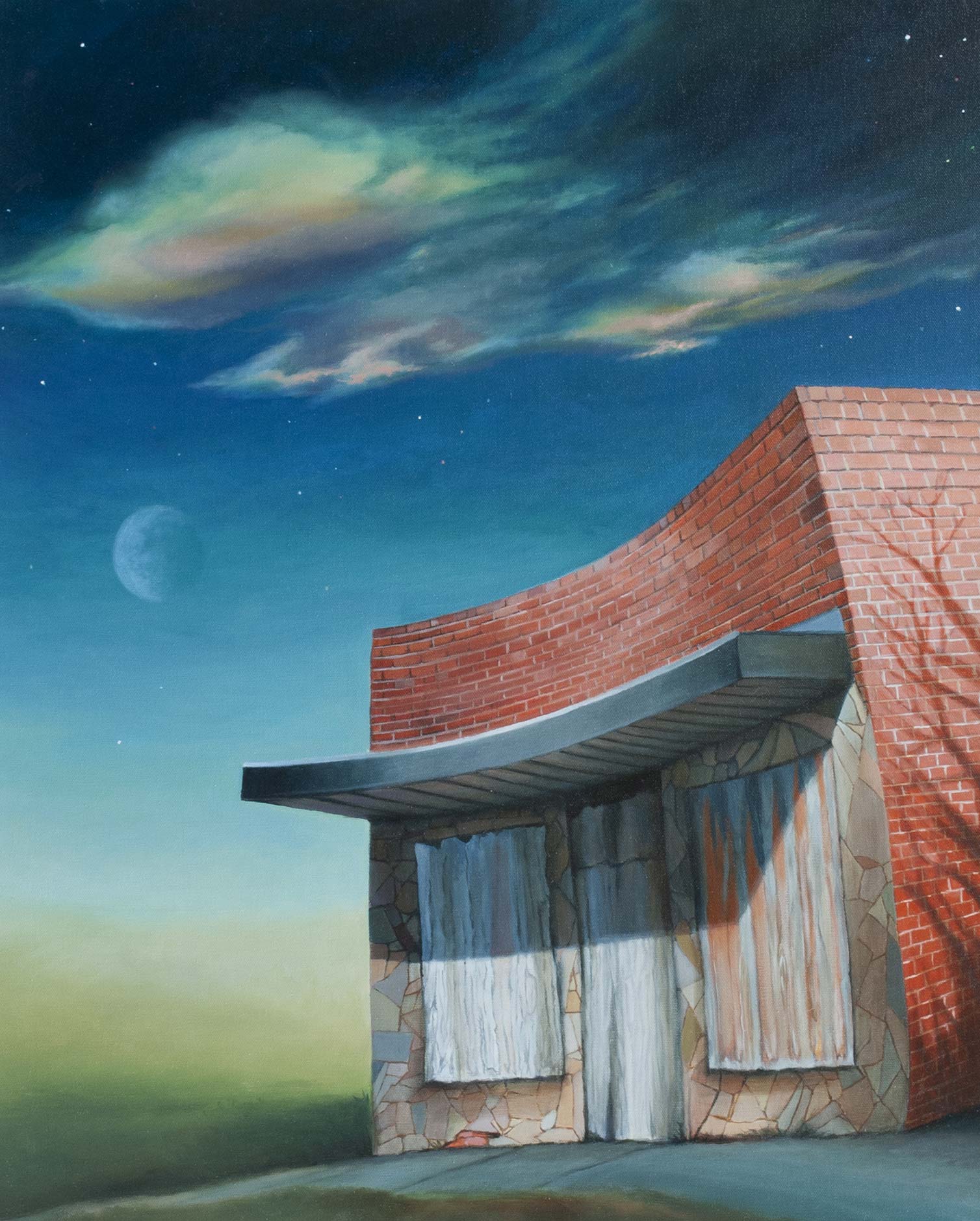Sunshine - oil on canvas