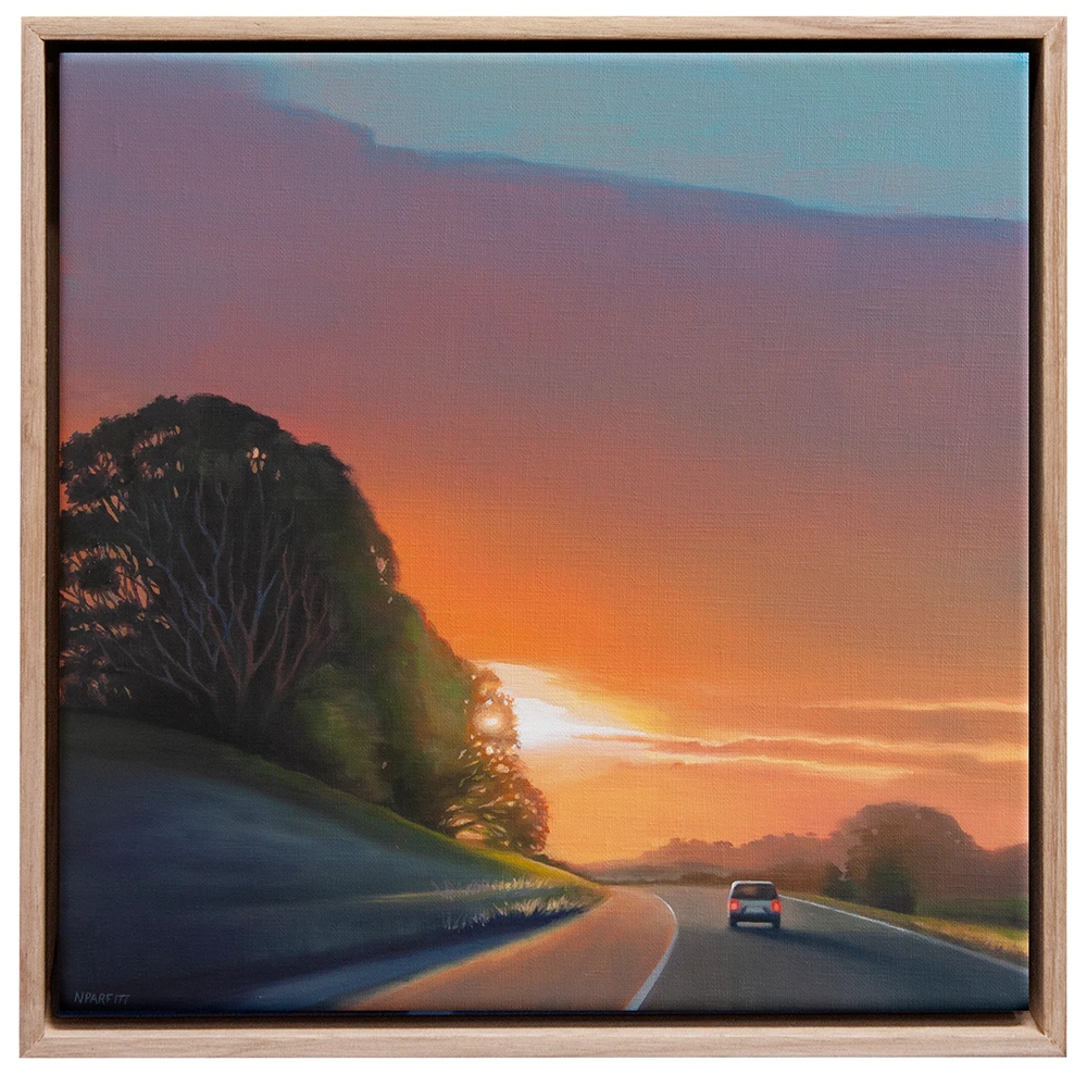 Transit: Oil on linen