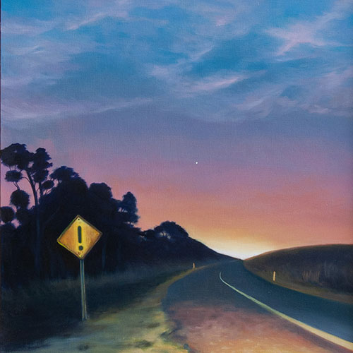 Warning: oil on wood