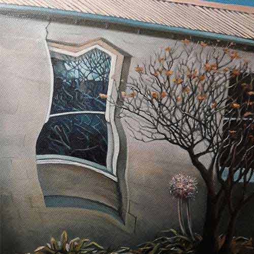Abbotsford convent - oil on canvas