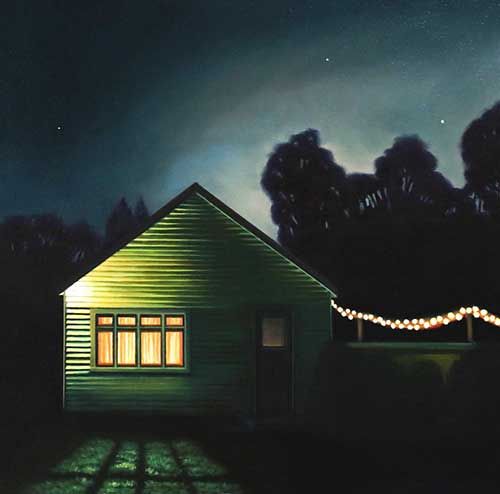 Afterglow: nocturne II - Oil on canvas