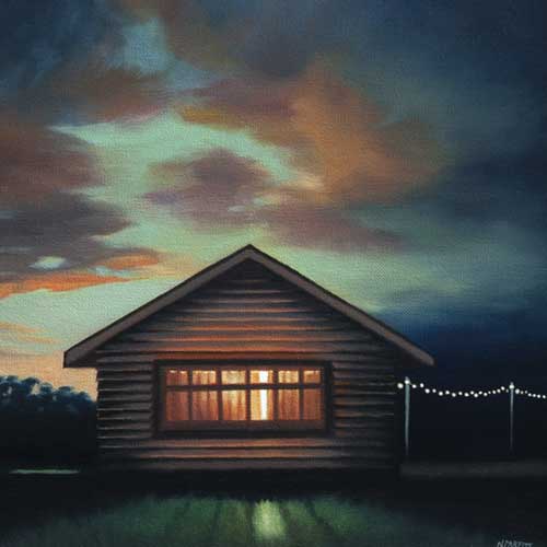 Afterglow: nocturne III - Oil on canvas