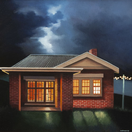 Afterglow: nocturne IV - Oil on canvas
