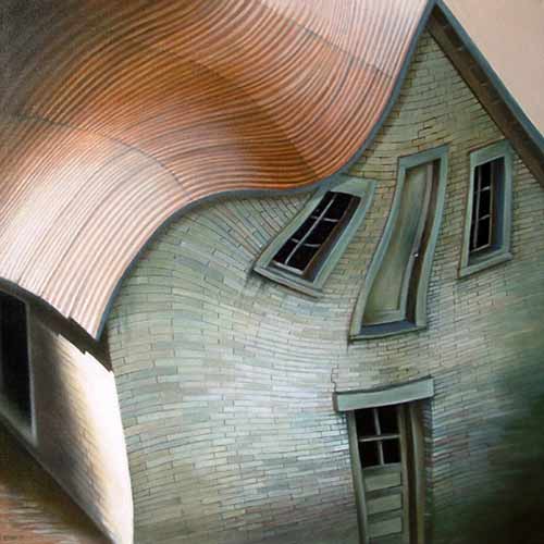 Alcatraz - oil on canvas