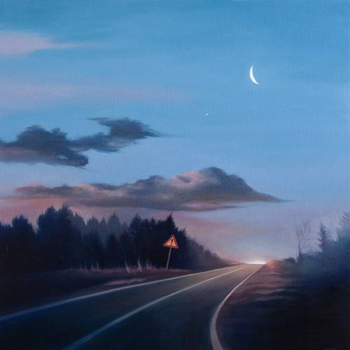 Beyond: oil on canvas