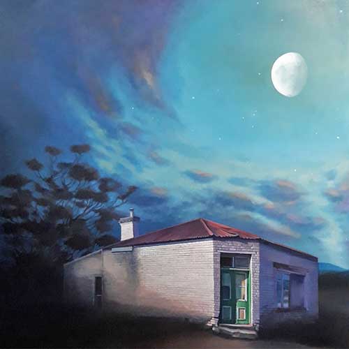 Coleraine Melancholy - oil on canvas