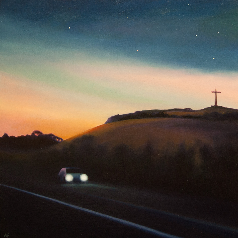 Homeward Bound - oil on cradled wood panel