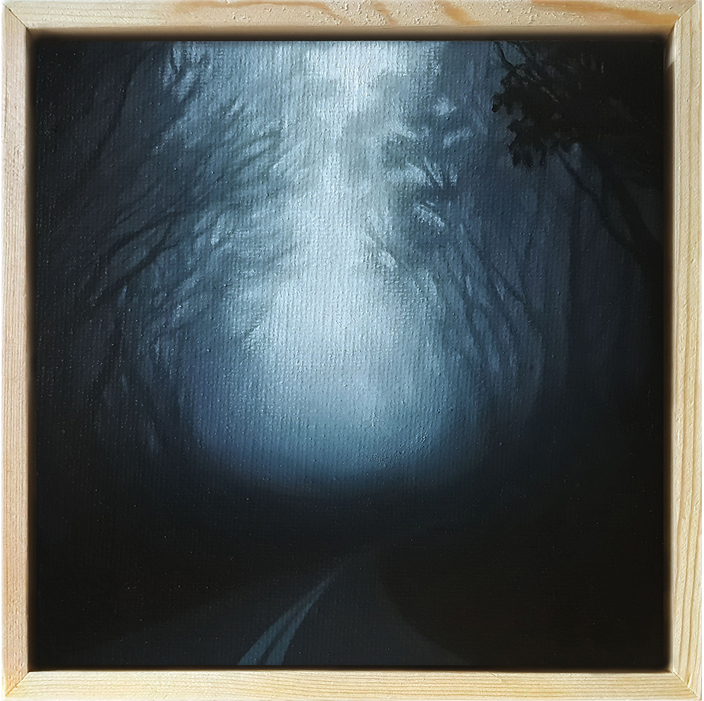 Journey - oil on canvas (framed)