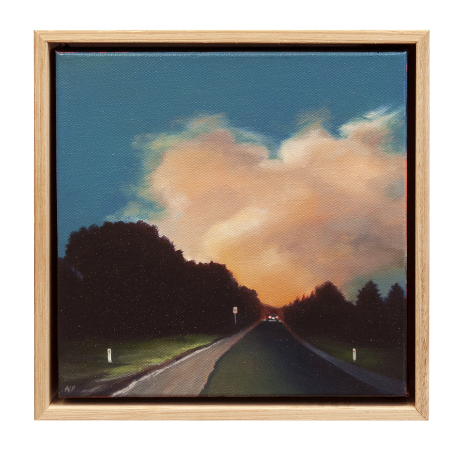 The road less travelled II - oil on canvas
