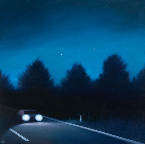 Night drive: Blue hour