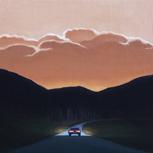 Night drive: Forest (mini)
