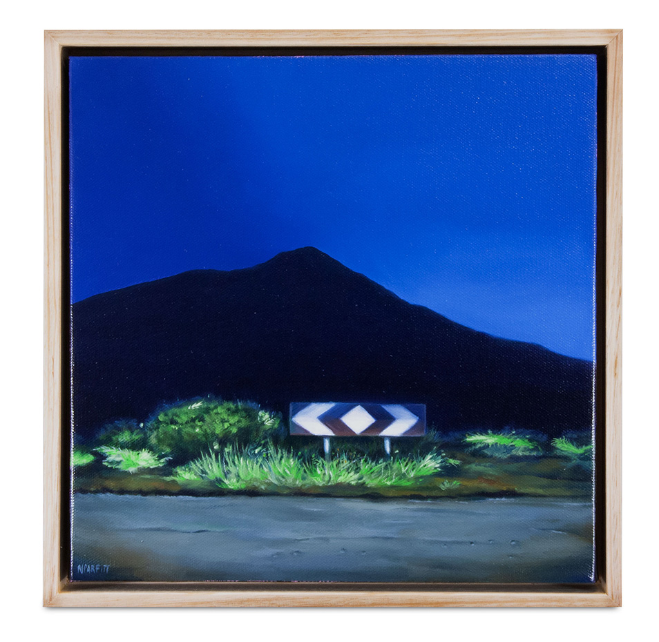 No through road - oil on canvas