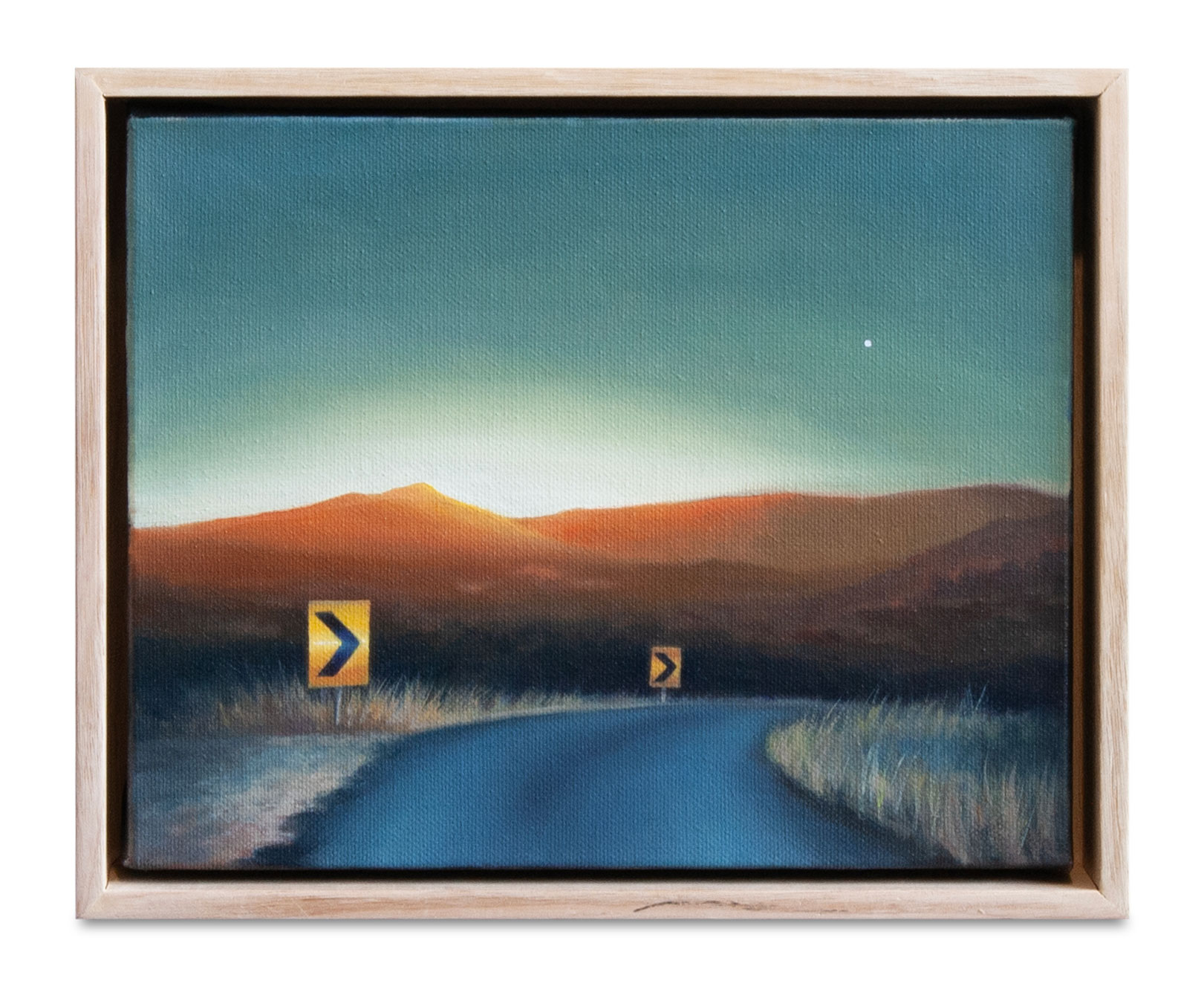 North star - oil on canvas (framed)