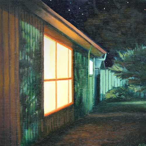 Coleraine rustic - oil on canvas