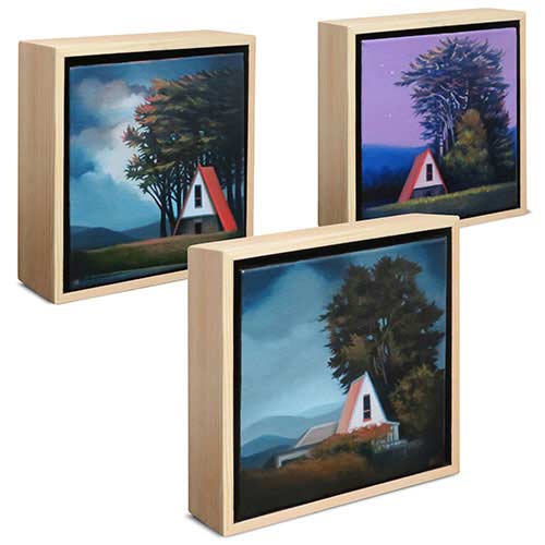Shady Acres - oil on canvas