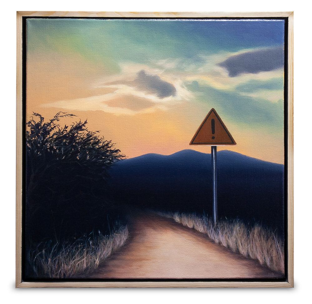 Unknown - oil on cradled wood panel